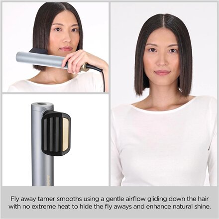 BABYLISS , Hair styling comb , Air Wand AS6555E , Ion conditioning , Number of heating levels 4 , 1600 W , Chrome