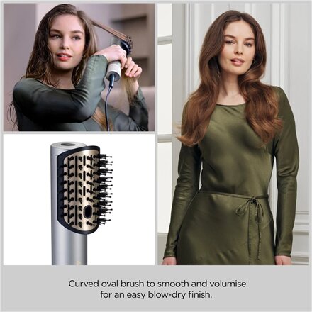 BABYLISS , Hair styling comb , Air Wand AS6555E , Ion conditioning , Number of heating levels 4 , 1600 W , Chrome