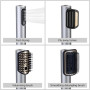 BABYLISS , Hair styling comb , Air Wand AS6555E , Ion conditioning , Number of heating levels 4 , 1600 W , Chrome