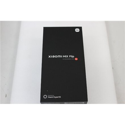 SALE OUT. , Xiaomi Mix Flip , Black , 6.86 , Foldable LTPO AMOLED , 1224 x 2912 pixels , Qualcomm SM8650-AB , Snapdragon 8 Gen 3 (4 nm) , Internal RAM 12 GB , 512 GB , Dual SIM , 5G , Main camera resolution 50+50 MP , Secondary camera resolution 32 MP , A