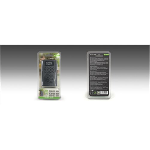 Muse , Pocket radio , M-03R , Black