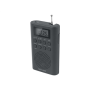 Muse , Pocket radio , M-03R , Black