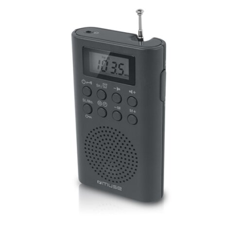 Muse , Pocket radio , M-03R , Black