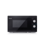 Sharp , YC-MG01E-B , Microwave Oven with Grill , Free standing , 800 W , Grill , Black
