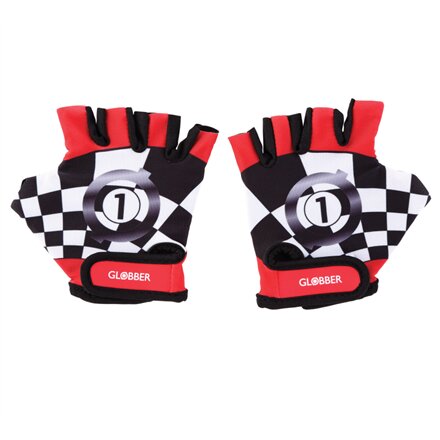 Globber Cycling Gloves Racing, 528-102 , Red