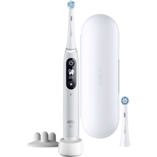 Oral-B Electric Toothbrush , iO6 , Rechargeable , For adults , Number of brush heads included 1 , Number of teeth brushing modes 5 , White