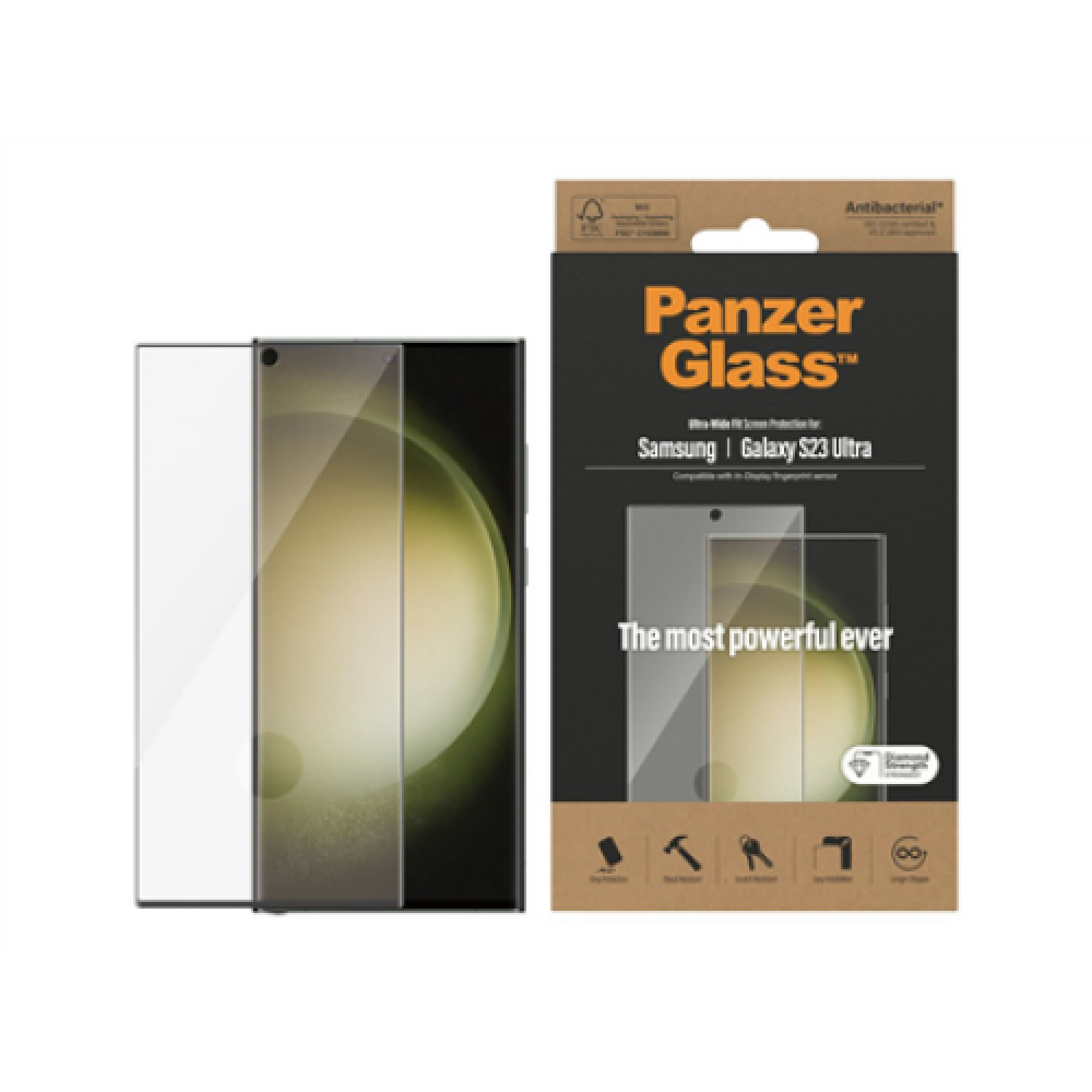 PanzerGlass Samsung Galaxy S23 Ultra, Ultra-Wide FP AB PanzerGlass