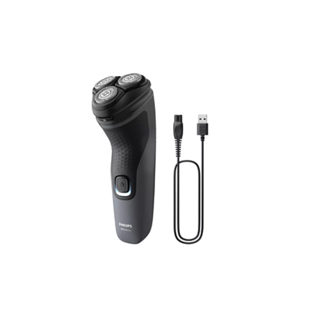 Philips , Shaver , S1142/00 , Operating time (max) 40 min , Wet & Dry , NiMH , Black/Grey
