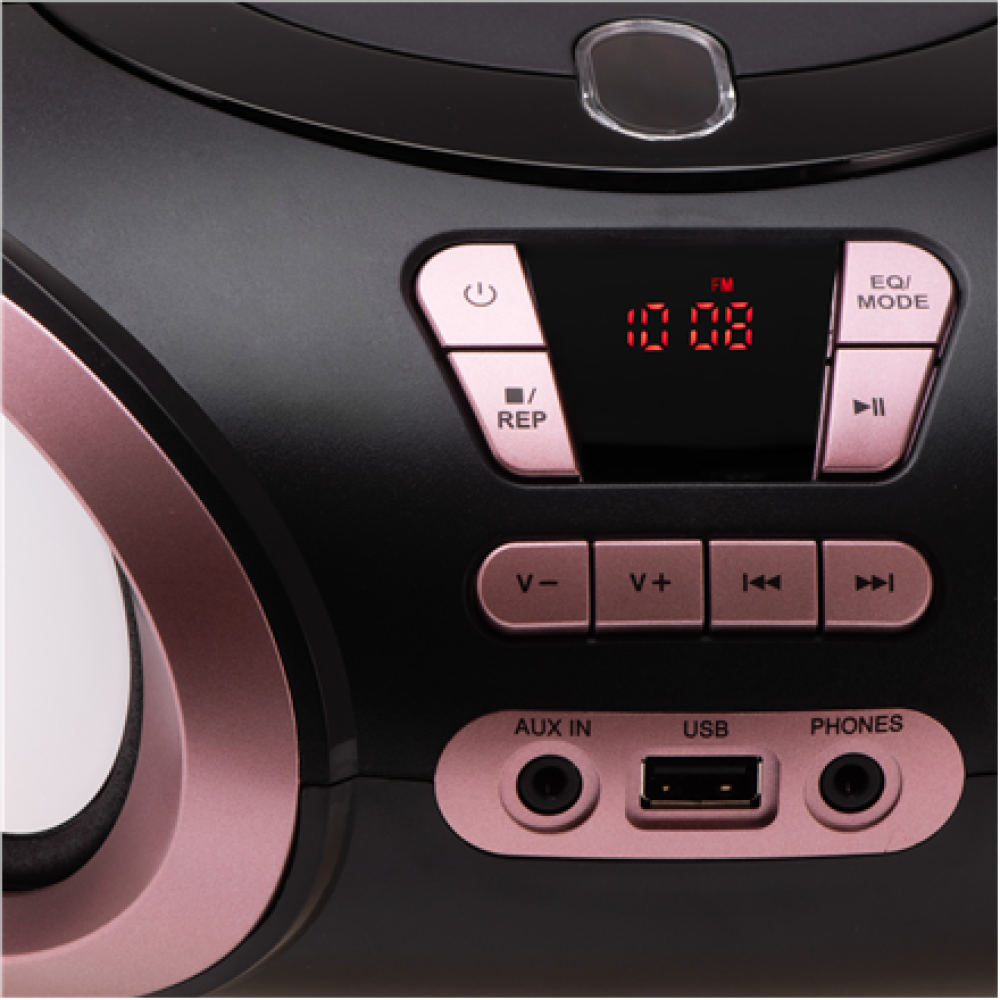 Adler , CD-MP3 Boombox , AD 1181 , Speakers , USB connectivity , FM