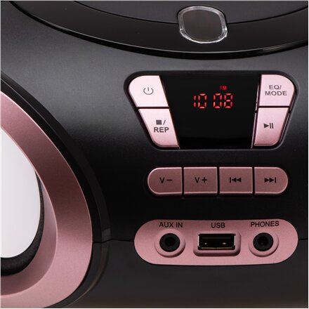 Adler , CD-MP3 Boombox , AD 1181 , Speakers , USB connectivity , FM