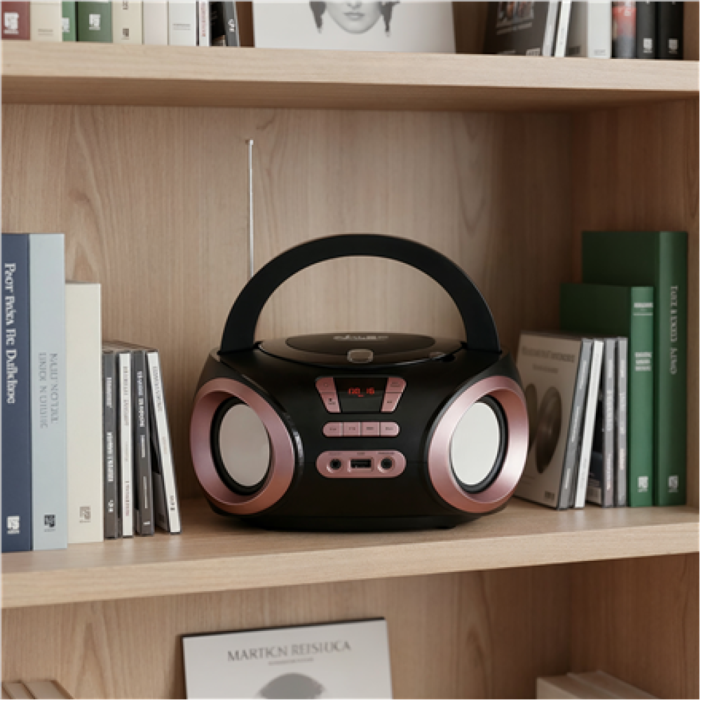 Adler , CD-MP3 Boombox , AD 1181 , Speakers , USB connectivity , FM