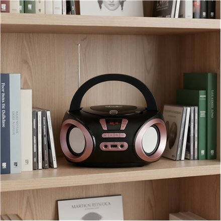 Adler , CD-MP3 Boombox , AD 1181 , Speakers , USB connectivity , FM
