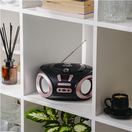 Adler , CD-MP3 Boombox , AD 1181 , Speakers , USB connectivity , FM