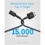 Anker PowerLine Select Cable, Black , A8013H12 , USB-A to Lightning