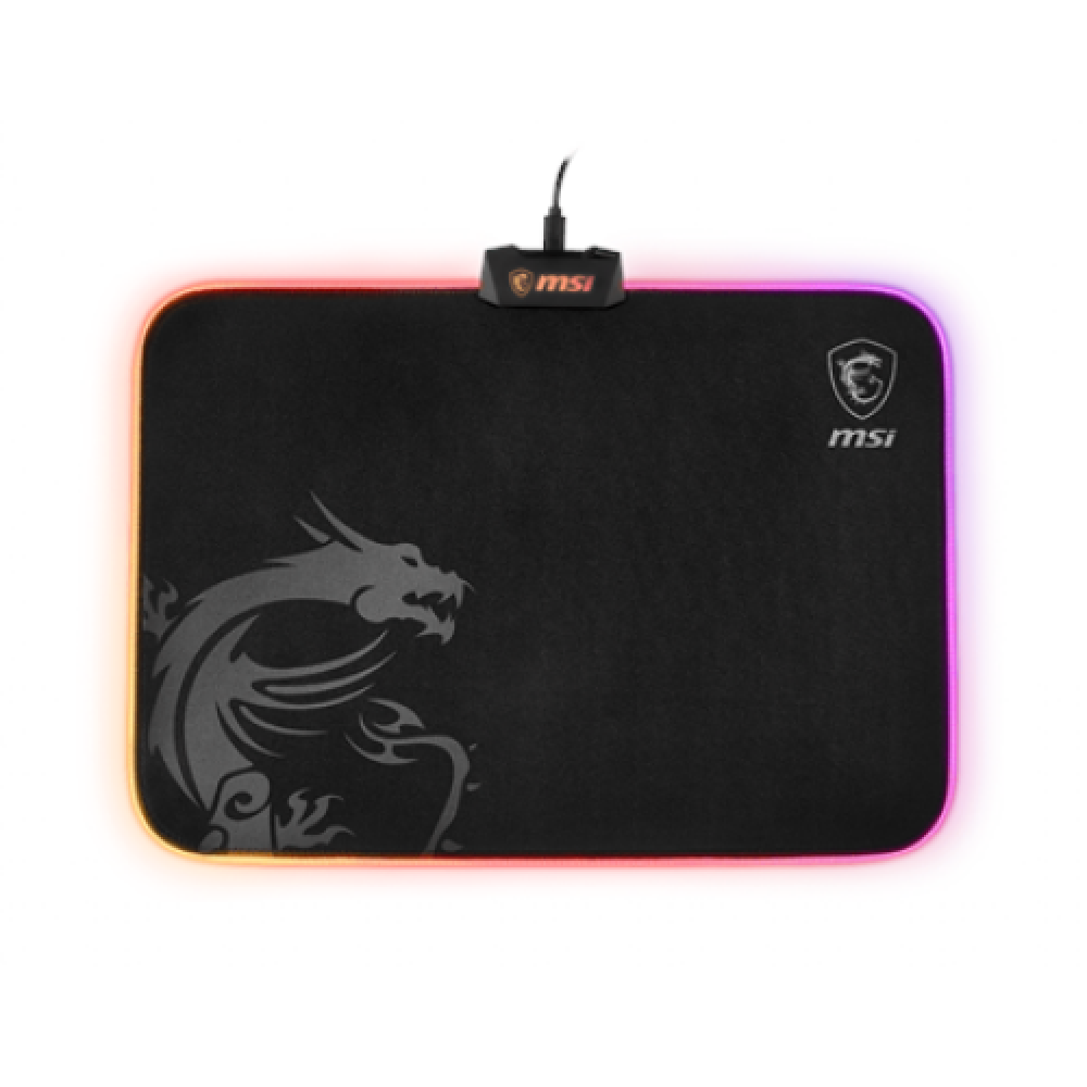 MSI AGILITY GD60 Mouse Pad, 386x276x2mm, Black MSI AGILITY GD60 Gaming mouse pad 386x276x2 mm Black
