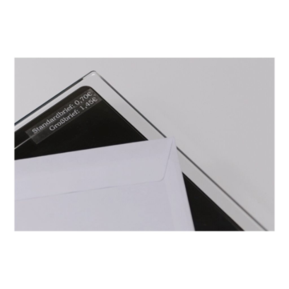 Brother , TZe-135 Laminated Tape , White on Clear , TZe , 8 m , 1.2 cm