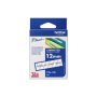 Brother , TZe-135 Laminated Tape , White on Clear , TZe , 8 m , 1.2 cm