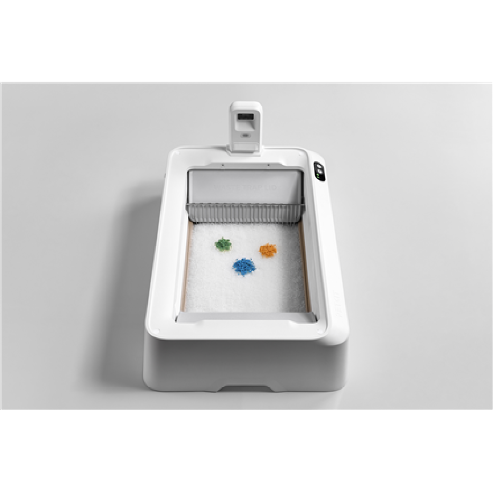 PETKIT Purobot Crystal Duo with Camera Self-Cleaning Cat Litter Box , White