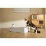 PETKIT Purobot Crystal Duo with Camera Self-Cleaning Cat Litter Box , White