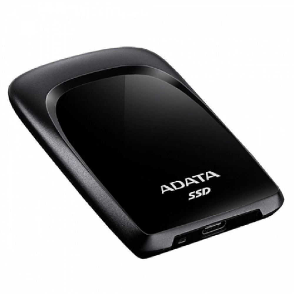 ADATA External SSD SC680 480 GB, USB 3.2, Black, Write speed up to 530/460 MB/s