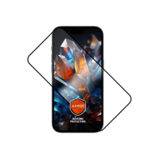 Fixed Armor , Full Cover with Anti-dust Applicator and AR Layer , Apple , iPhone 16 Pro Max , Ultra Durable Tempered Glass , Black , Screen Protector