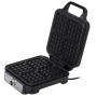 Adler Waffle Maker , AD 3083 , 1800 W , Number of pastry 4 , Belgium , Silver/Black