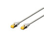 CAT 6A S/FTP , Patch cord , Length 10 m , Grey
