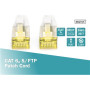 CAT 6A S/FTP , Patch cord , Length 10 m , Grey