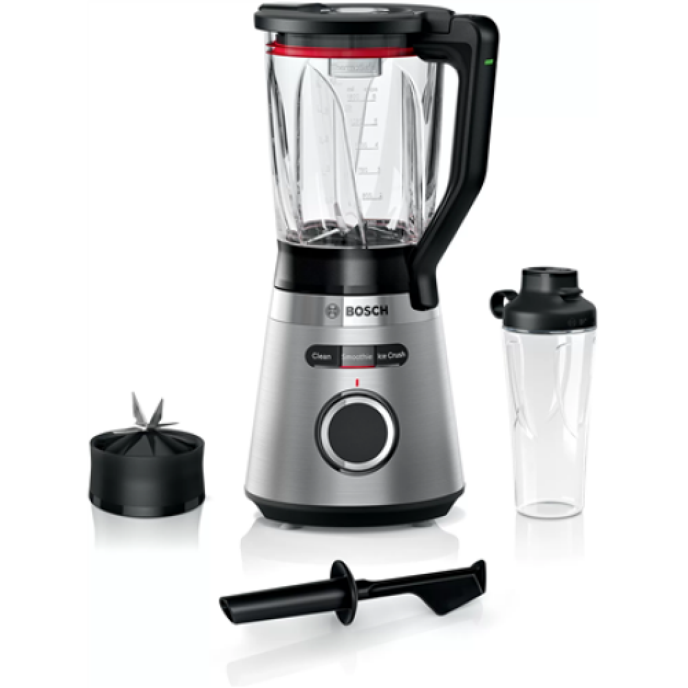 Bosch , Blender , MMB6384M VitaPower Serie 4 , Tabletop , 1200 W , Jar material Borosilicate , Jar capacity 1.5 L , Ice crushing , Stainless Steel