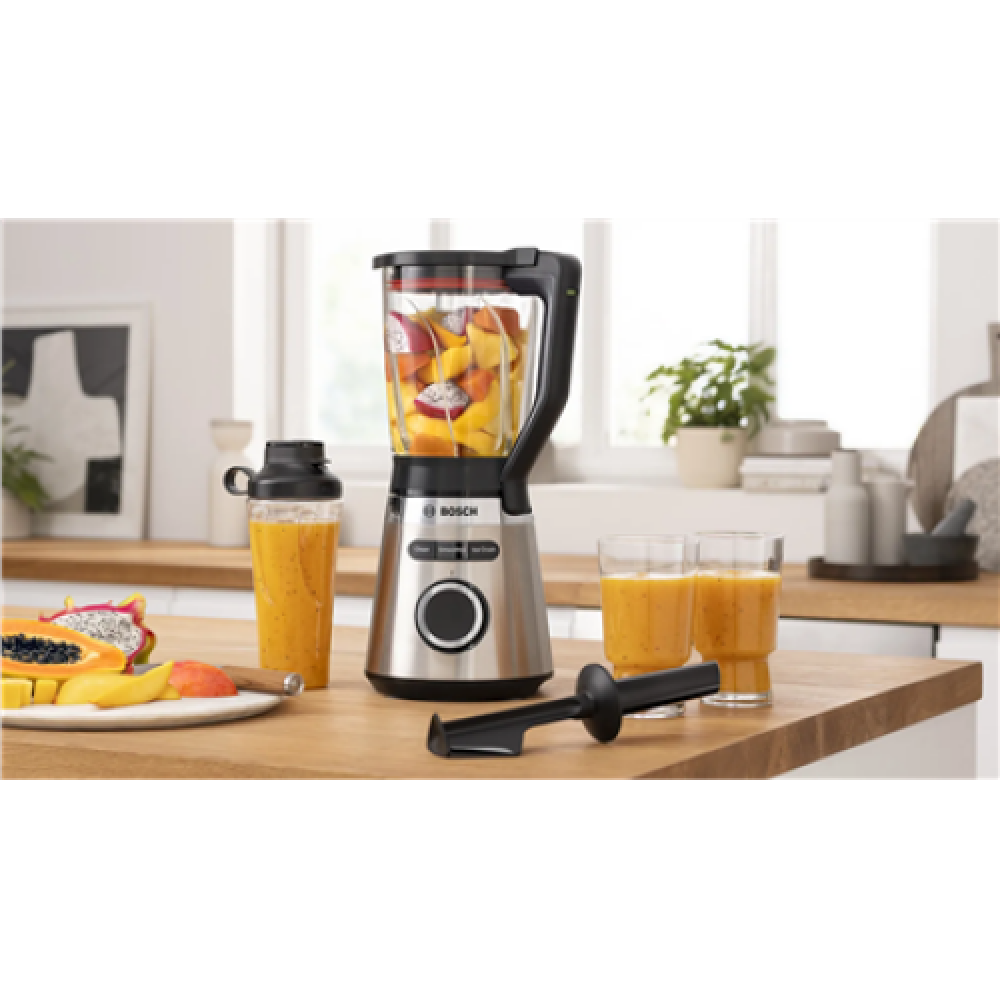 Bosch , Blender , MMB6384M VitaPower Serie 4 , Tabletop , 1200 W , Jar material Borosilicate , Jar capacity 1.5 L , Ice crushing , Stainless Steel