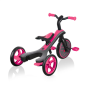 Globber Tricycle and Balance Bike Trike Explorer 4in1 Pink