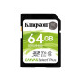 Kingston , Canvas Select Plus , UHS-I , 64 GB , SDXC , Flash memory class 10