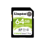 Kingston , Canvas Select Plus , UHS-I , 64 GB , SDXC , Flash memory class 10