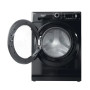 Hotpoint , Washing machine , NLCD 946 BS A EU N , Energy efficiency class A , Front loading , Washing capacity 9 kg , 1400 RPM , Depth 60.5 cm , Width 59.5 cm , Display , LCD , Steam function , Black