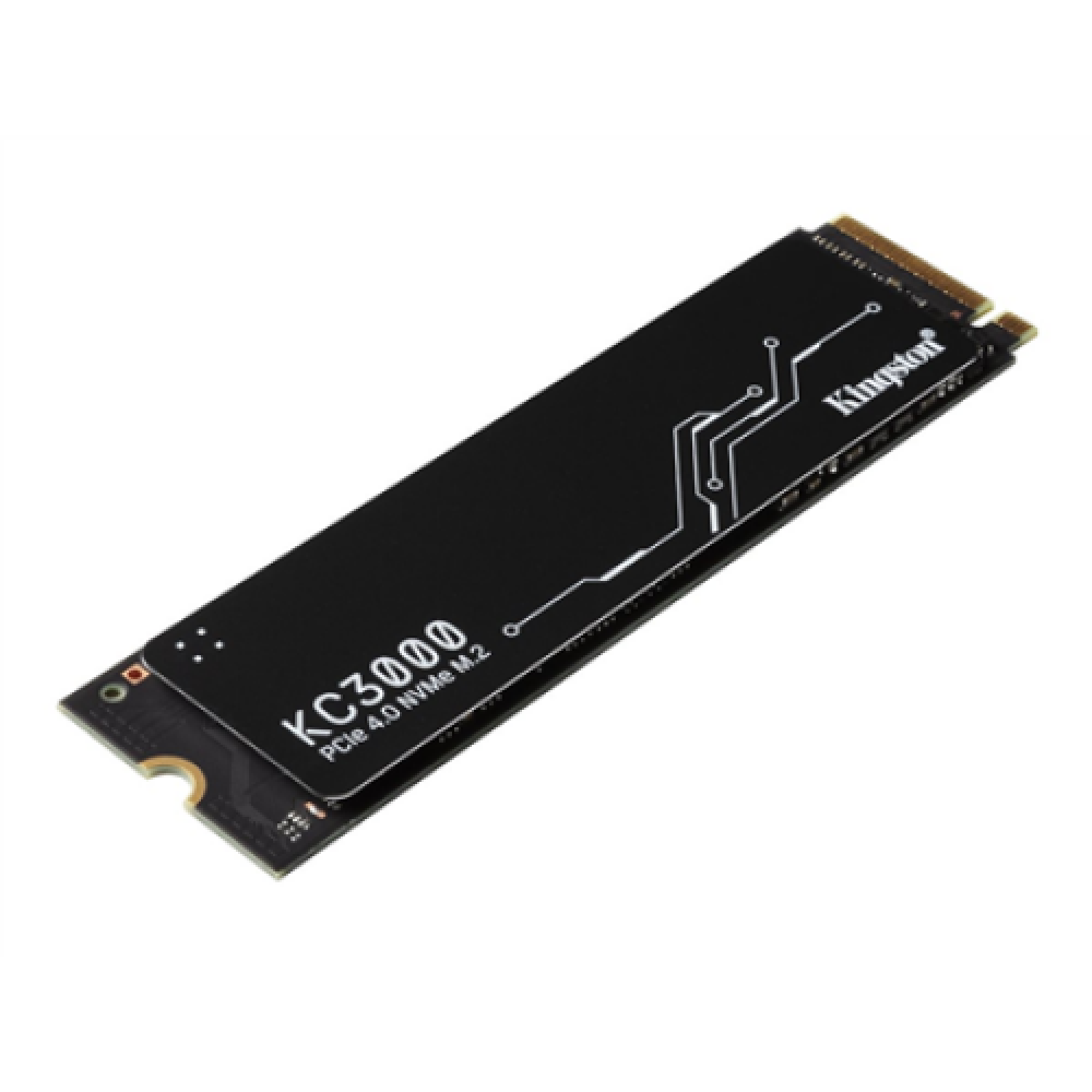 Kingston , SSD , KC3000 , 4096 GB , SSD form factor M.2 2280 , Solid-state drive interface PCIe NVMe Gen 4.0 x 4 , Read speed 7000 MB/s , Write speed 7000 MB/s