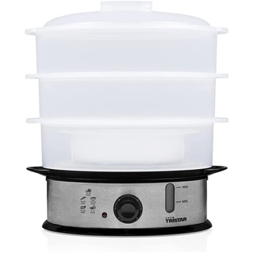 Tristar , Food Steamer , VS-3914 , Silver , 1200 W , Capacity 11 L , Number of baskets 3