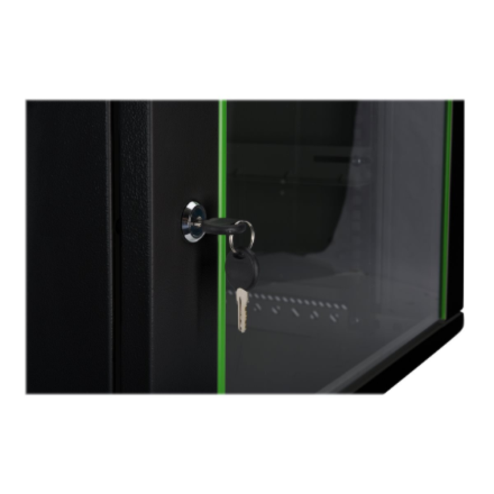 Digitus Wall Mounting Cabinet , DN-19 12-U-EC-SW , Black