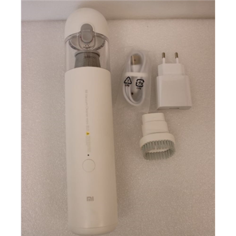 SALE OUT. Xiaomi Mi Vacuum Cleaner mini EU , Xiaomi Vacuum cleaner mini , Mi BHR5156EU , Cordless operating , Handheld , 40 W , 10.8 V , Operating time (max) 30 min , White , Warranty 6 month(s) , DEMO, MISING CREVICE NOZZLE