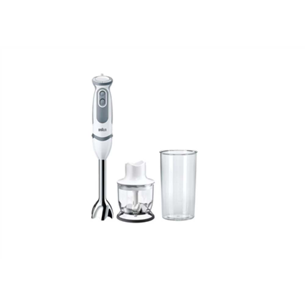 Braun , Hand Blender MultiQuick 5 Vario , MQ 5220 WH , Hand Blender , 1000 W , Number of speeds 21 , Turbo mode , White/Grey