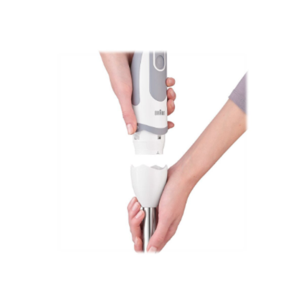 Braun , Hand Blender MultiQuick 5 Vario , MQ 5220 WH , Hand Blender , 1000 W , Number of speeds 21 , Turbo mode , White/Grey