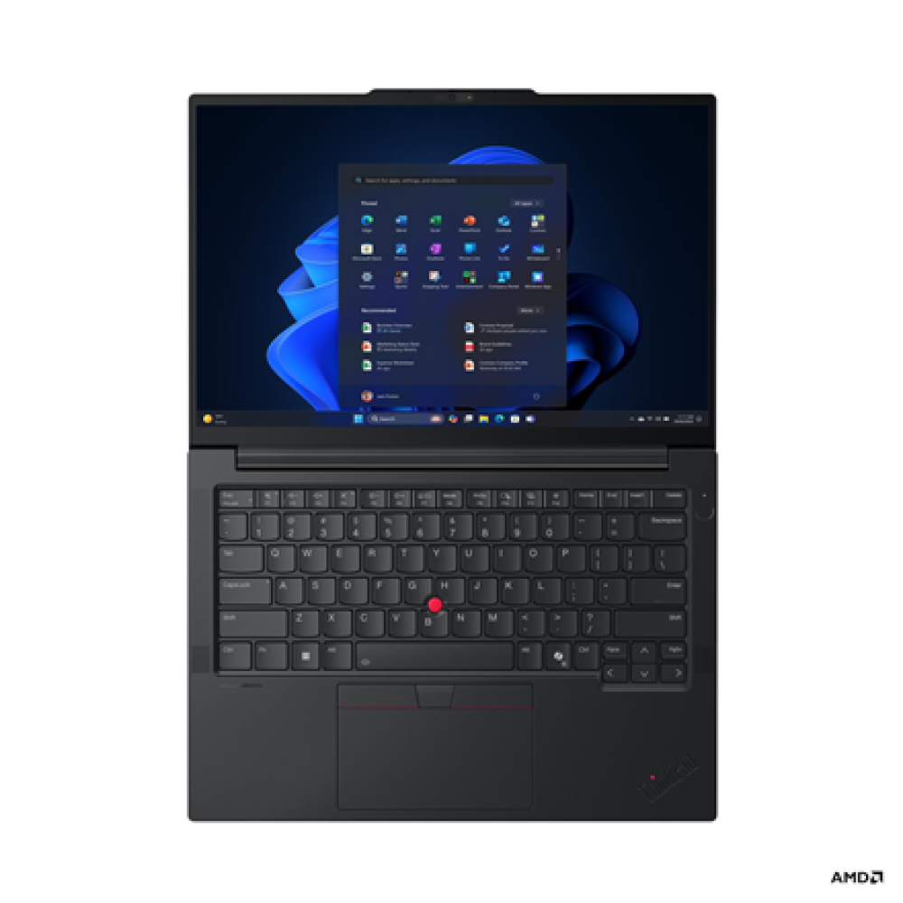 Lenovo ThinkPad E14 G7 AMD , Black , 14 , IPS , WUXGA , 1920 x 1200 pixels , Anti-glare , AMD Ryzen 7 , 250 , 16 GB , SODIMM DDR5 , Solid-state drive capacity 512 GB , AMD Radeon 780M Graphics , Windows 11 Pro , 802.11ax , Bluetooth version 5.3 , Keyboard