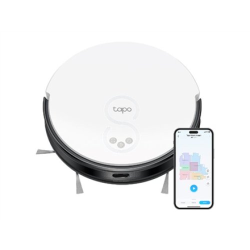 TP-LINK , MagSlim LiDAR Navigation Robot Vacuum & Mop , Tapo RV20 Mop , Wet&Dry , 2600 mAh , Dust capacity 0.4 L , 2700 Pa , White