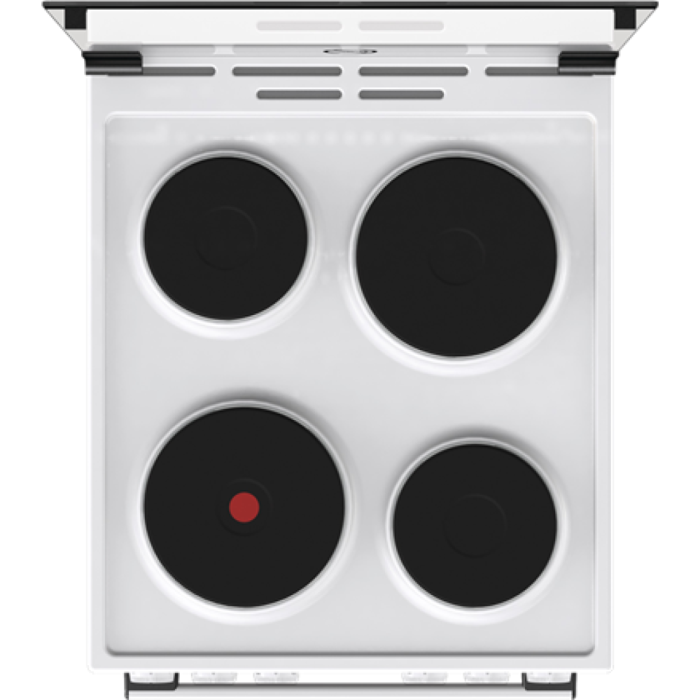 Gorenje Cooker , GE5A21WH , Hob type Electric , Oven type Electric , White , Width 50 cm , Grilling , Depth 59.4 cm , 68 L