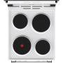 Gorenje Cooker , GE5A21WH , Hob type Electric , Oven type Electric , White , Width 50 cm , Grilling , Depth 59.4 cm , 68 L