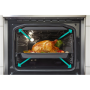 Gorenje Cooker , GE5A21WH , Hob type Electric , Oven type Electric , White , Width 50 cm , Grilling , Depth 59.4 cm , 68 L