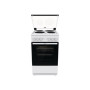 Gorenje Cooker , GE5A21WH , Hob type Electric , Oven type Electric , White , Width 50 cm , Depth 59.4 cm , Grilling , Energy efficiency class A , 68 L