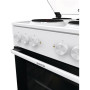 Gorenje Cooker , GE5A21WH , Hob type Electric , Oven type Electric , White , Width 50 cm , Depth 59.4 cm , Grilling , Energy efficiency class A , 68 L
