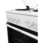 Gorenje Cooker , GE5A21WH , Hob type Electric , Oven type Electric , White , Width 50 cm , Grilling , Depth 59.4 cm , 68 L