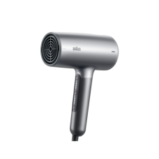 Braun , Hair dryer , HD4.3 , 2200 W , Number of temperature settings 3 , Ionic function , Diffuser nozzle , Grey
