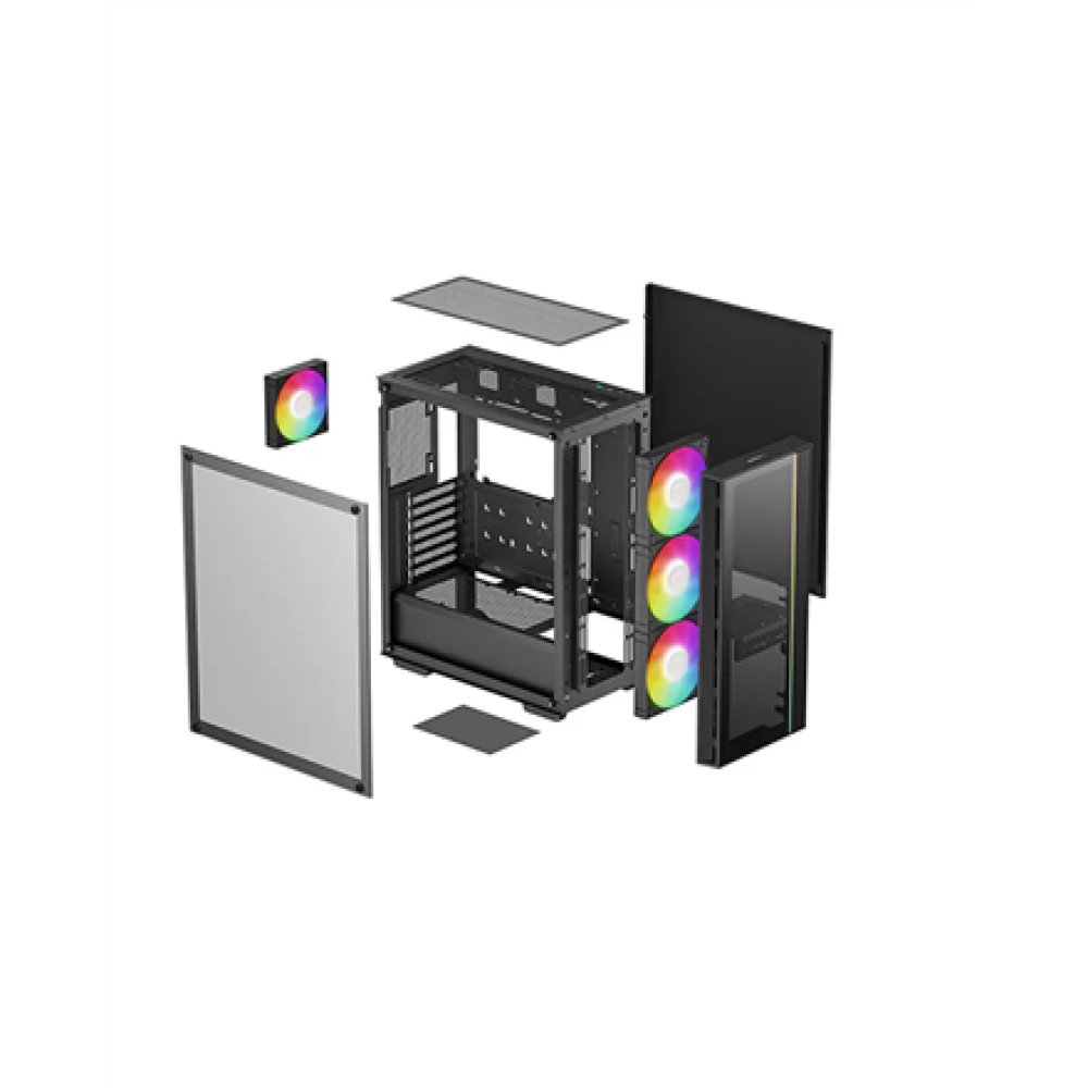 Deepcool Case , MATREXX 55 V4 C , Mid Tower , Power supply included No , ATX PS2